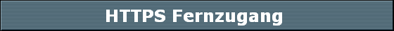 HTTPS Fernzugang 